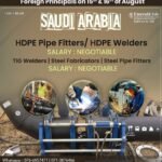 Welding And Fabrication Vacancies In Saudi Arabia