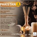 Spa Vacancies In Pakistan